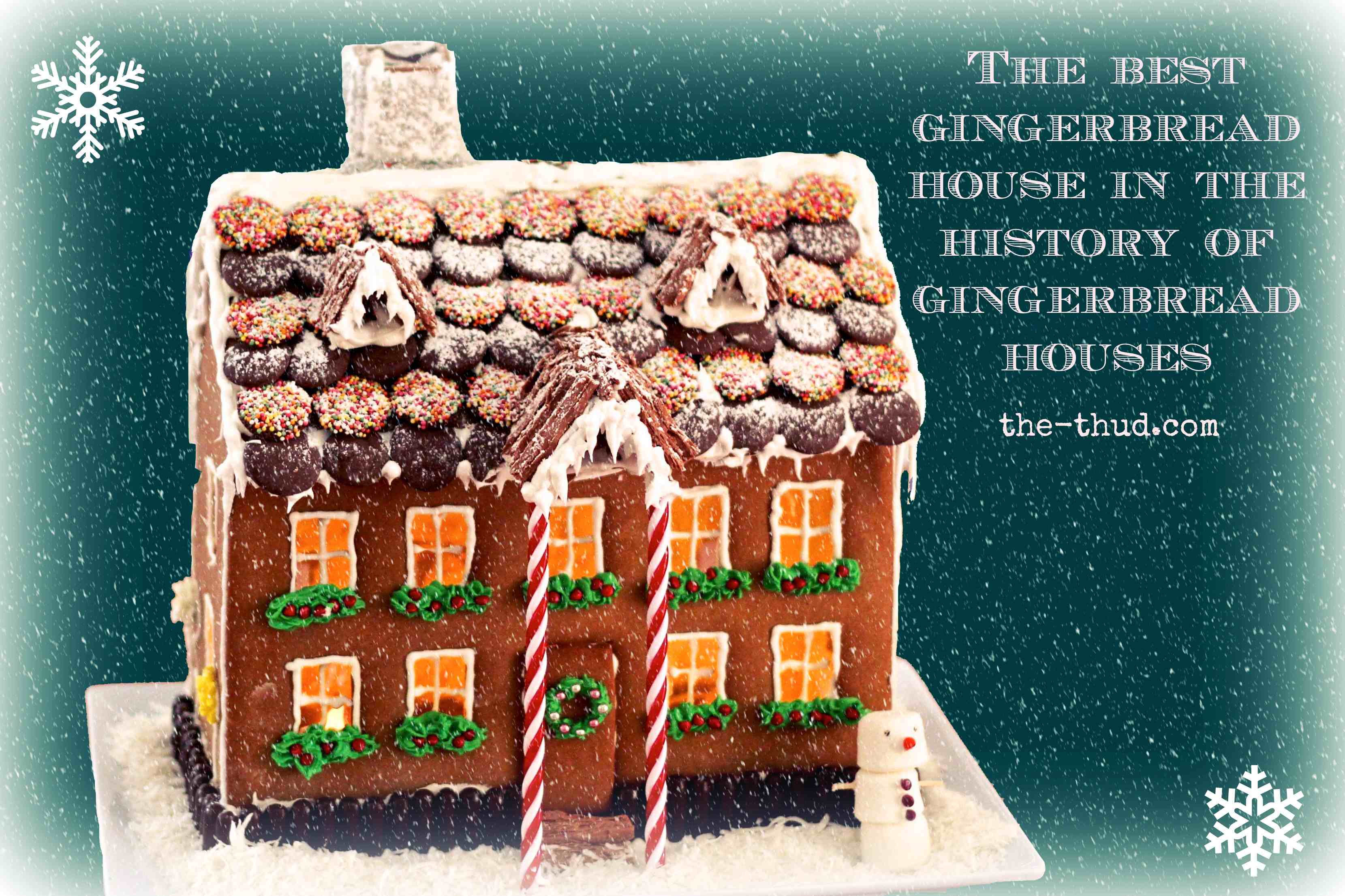 the best gingerbread house in the history of gingerbread houses